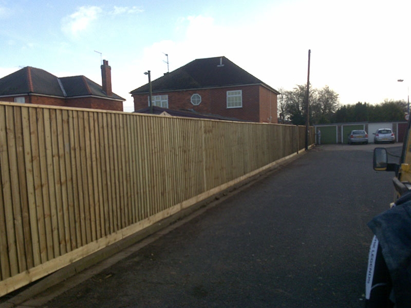 Feather Board Fencing